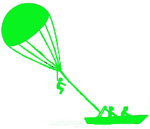 parasailing